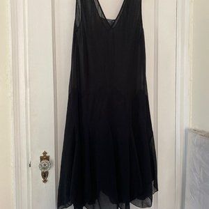 Polo Ralph Lauren Black Dress Made In Hong Kong